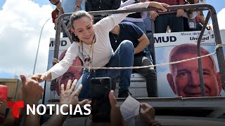 María Corina Machado lidera las protestas mundiales por la crisis electoral en Venezuela [upl. by Aloke]