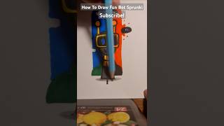 How To Draw Fun Bot Sprunki funbot sprunki drawing [upl. by Gnof]