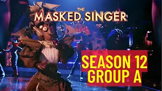 Masked Singer Group A Revealed  Season 12 [upl. by Mozes951]