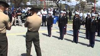 Basic High School MCJROTC Silent Drill Team 2006 [upl. by Schaffel]