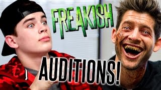 FREAKISH AUDITIONS WITH HAYES GRIER [upl. by Gauldin585]