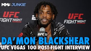 DaMon Blackshear Desperately Wanted Win After Training With Michael Chandler  UFC Vegas 100 [upl. by Eedna]