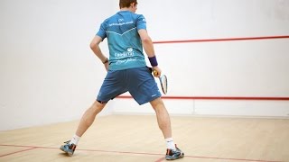 Squash tips Nick Matthew on how to move efficiently around the squash court [upl. by Kaiulani]