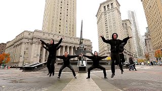 USA New York Street Dancing  Tap Dance In New York City [upl. by Aztiram]