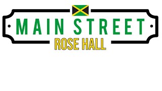 MAIN STREET Shopping Centre 🇯🇲 Rose Hall Montego Bay JAMAICA [upl. by Volnay]