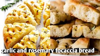 GARLIC AND ROSEMARY FOCACCIA Italy Breads Baking TopChefs [upl. by Lerud]