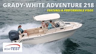 Grady White Adventure 218 2023 Test Video by BoatTESTcom [upl. by Fatima]