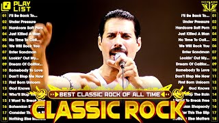 Top 100 Classic Rock Songs Of All Time 🧡 ACDC Pink Floyd Eagles Queen Def Leppard Bon Jovi U2 [upl. by Ahsiya]