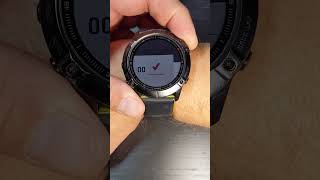 How To Set A Pace Alert On The Garmin Fenix 6 6x Pro shorts [upl. by Holleran921]