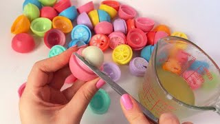 MELTING MY EOS LIP BALMS HIGHLY SATISFYING [upl. by Ahsinahs6]