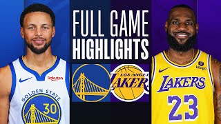 WARRIORS at LAKERS  NBA PRESEASON FULL GAME HIGHLIGHTS  October 13 2023 [upl. by Vandyke164]