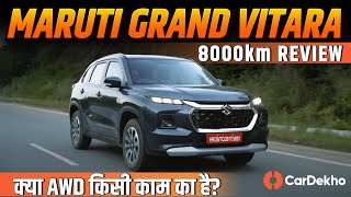 Maruti Grand Vitara AWD 8000km Review [upl. by Noeruat]