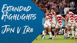 Extended Highlights Japan 1912 Ireland  Rugby World Cup 2019 [upl. by Auhoj]