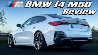 BMW i4 M50 544 PS Review  Vergleich Tesla Model 3 Performance  0100  100200 [upl. by Elayne]