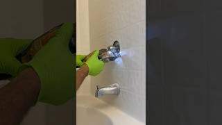 Shower Valve Replacement pt1  Removing The Old Valve plumbing plumber diy asmr howto shorts [upl. by Ajroj]