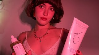 ASMR pampering you to sleep 🫧 skincare haircare [upl. by Eustis]