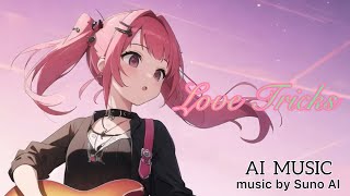 【AI MUSIC】♫Love Tricks［ANIME ROCK］ [upl. by Zollie920]