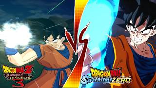 Dragon Ball Budokai Tenkaichi 3 VS Sparking ZeroAll Skills amp Ultimate Attacks Comparison So Far [upl. by Aihsirt]