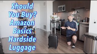 Should You Buy Amazon Basics Hardside Luggage [upl. by Nalyk594]