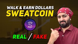 Walk Your Way to Cash REAL or FAKE Sweatcoin App Review [upl. by Nanice]