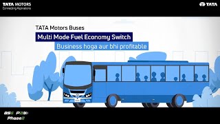 Tata Motors  BS6 Phase2 Ready  Multi Mode Fuel Economy Switch – Buses MASTER [upl. by Aneelad]