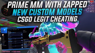 NEW CUSTOM MODELS  ZAPPEDCC  PRIME MM CSGO CHEATING  R2GLOBAL 22 [upl. by Laehcym]