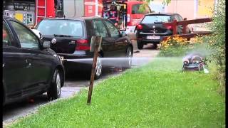 Arbeitsunfall mit Gasflasche in Müllner Hauptstraße [upl. by Helli741]