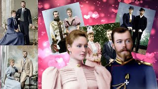 Tsar Nicholas II and his wife Alexandra Feodorovna [upl. by Kurtis]