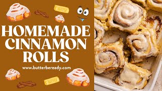 BEST Homemade Cinnamon Rolls [upl. by Nnyled]