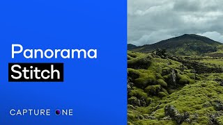 Capture One Pro Tutorials  Panorama Stitch [upl. by Iruj500]