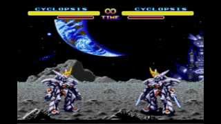 Mighty Morphin Power Rangers Sega Genesis  Cyclopsis Playthrough [upl. by Bijan]