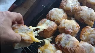 jalapeno cheddar brat Colby Jack kings Hawaiian sliders [upl. by Brenton]