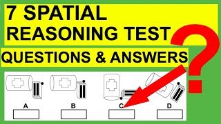 7 SPATIAL REASONING TEST Questions Answers and TIPS [upl. by Amitarp]