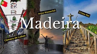 Madeira • Die Südküste mit dem coolsten Wasserfall und die besten Reisetipps•Vlog5 [upl. by Llerryt673]