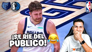 ¡DONCIC SE MOFA DEL PÚBLICO RIVAL y mete 35 puntos  GRIZZLIES vs MAVS 1212 [upl. by Aizirtap]