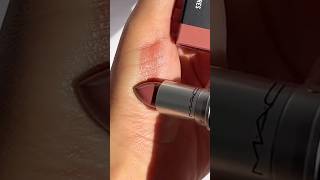 Trending Glossy Pink Brown Nude Lipstick  MAC Cremesheen Creme in Your Coffee maclipstick [upl. by Paulie45]