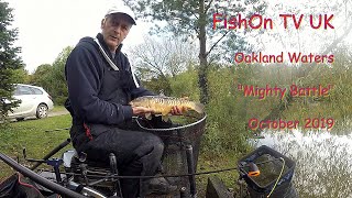 FishOn TV UK Oakland Waters Live Match Fishing Oct 2019 [upl. by Affer]