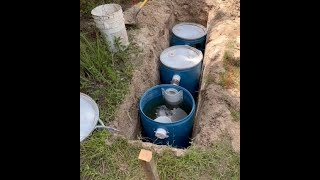 A more better low cost DIY Septic system for an quotoff gridquot cabin or camper Part 1 [upl. by Humbert]