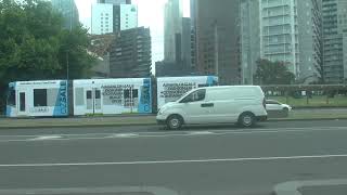 OzSale tram D1 3501 St Kilda Road [upl. by Calandra]