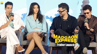 Madgaon Express trailer launch Kunal takes you fun ride to Goa with Pratik Divyenndu amp Avinash [upl. by Seligmann]