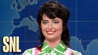 Weekend Update Sarah Sherman Roasts Colin Jost  SNL [upl. by Iams99]