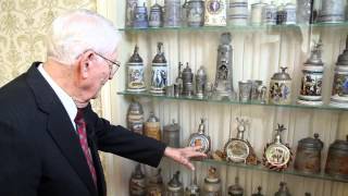 Mr Wilbur Feltner and His Collection of Beer Steins [upl. by Petit369]