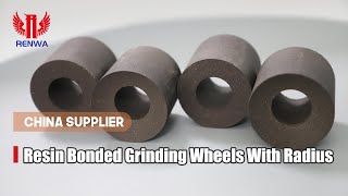 How resin bonded grinding wheels with radius enable smoother more precise cuts？ [upl. by Viviyan]