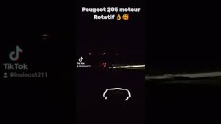 Peugeot 205 moteur Rotatif au rallye des 7 vallées 2024 [upl. by Nannah]