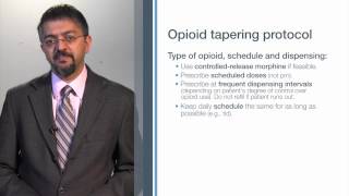 Opioid tapering protocol [upl. by Hsirk]