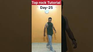 Day25  Top Rock dance tutorial P2  Beginner Dance Course By Vishal Sharma  Indian Dance World [upl. by Dreda]