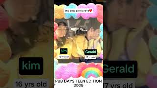 THROWBACK GERALD amp KIM CHIU PBB DAYS kimerald kimchiu geraldanderson shorts [upl. by Siwel]