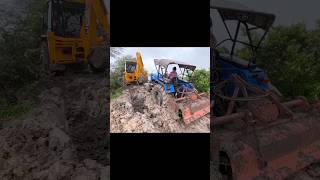 tractors sonalika power and mahindra arjun and power track tractors shorts mirrorstyle jcb 💯💯 [upl. by Nimesh]