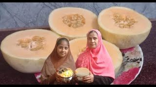 Kirni Pazham Juice in Tamil Summer Fruit Muskmelon Mulam Palam Fruit Recipe [upl. by Notsob]