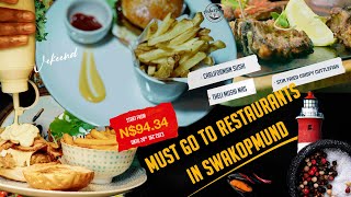 10 RECOMMENDED RESTAURANTS IN SWAKOPMUND  NAMIBIAN SPOTLIGHTS [upl. by Dryden]